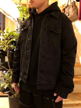 「surt（サート）のアイテム（ミリタリージャケット）」を使った、TAIGAさん（メンズ・165cm）の秋コーディネート