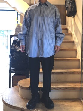 「CHRISTIAN DADA（クリスチャンダダ）のアイテム」を使った、TAIGAさん（メンズ・167cm）の夏コーディネート