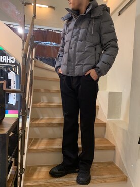 「タトラス別注」｜TAIGAさん（メンズ・166cm）の冬コーディネート