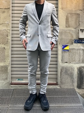 「SOLIDO（ソリード）のアイテム」を使った、TAIGAさん（メンズ・166cm）の夏コーディネート