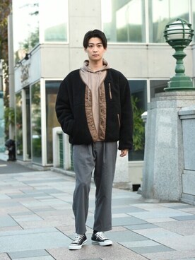 「URBAN COLLECTION」｜マックハウスZOZOスタイリスト メンズさん（メンズ・178cm）の冬コーディネート