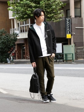 「マックハウス」｜マックハウスZOZOスタイリスト メンズさん（メンズ・181cm）の冬コーディネート