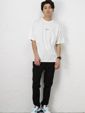 「Kappa（カッパ）のアイテム」を使った、マックハウスZOZOスタイリスト メンズさん（メンズ・179cm）の春コーディネート