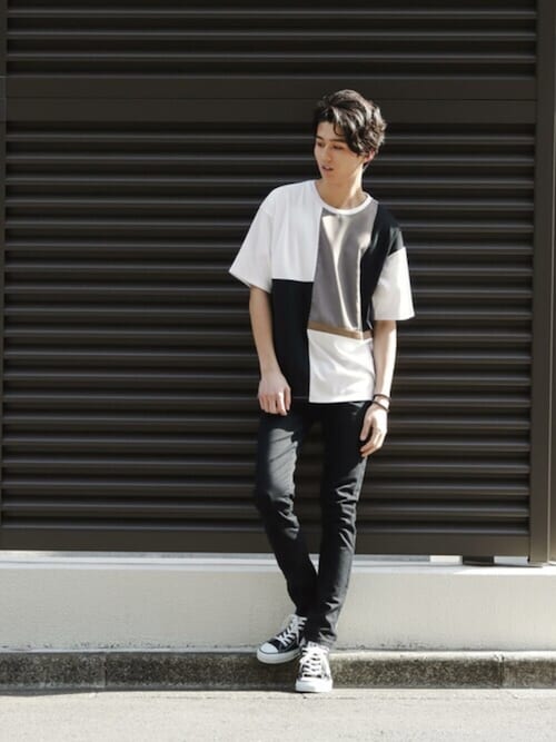 Mac Houseマックハウスzozoスタイリスト メンズさんのtシャツ カットソーを使ったコーディネート Zozotown