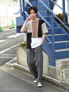 「URBAN COLLECTION」｜マックハウスZOZOスタイリスト メンズさん（メンズ・178cm）の春コーディネート