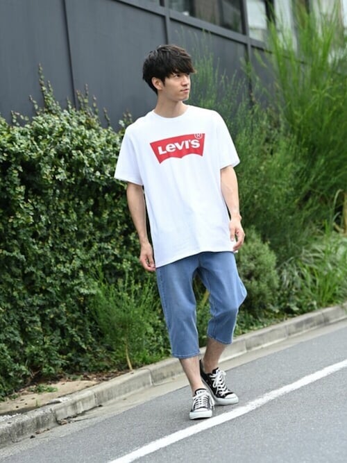 マックハウスzozoスタイリスト メンズ Mac House Levi Sのtシャツ カットソーを使ったコーディネート Wear