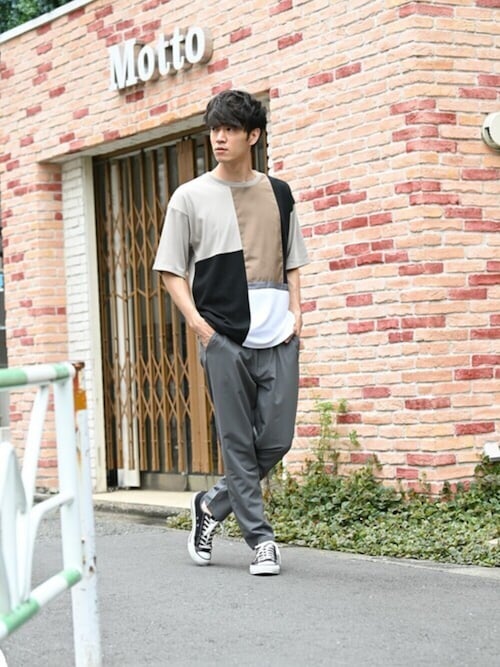 マックハウスzozoスタイリスト メンズ Mac House Urban Collectionのtシャツ カットソーを使ったコーディネート Wear
