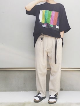 「ITTI（イッチ）のアイテム（アクセサリー）」を使った、TAKAさん（メンズ・175cm）の秋コーディネート