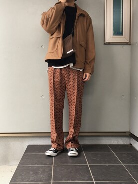「HIBECK（ハイベック）のアイテム（ジャケット/アウター）」を使った、TAKAさん（メンズ・175cm）の冬コーディネート