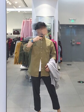 「KOMONO.（コモノ）の【KOMONO/コモノ】「CRAFTED」WALTHER MESH（アナログ腕時計）」を使った、かキーさん（メンズ・176cm）の秋コーディネート