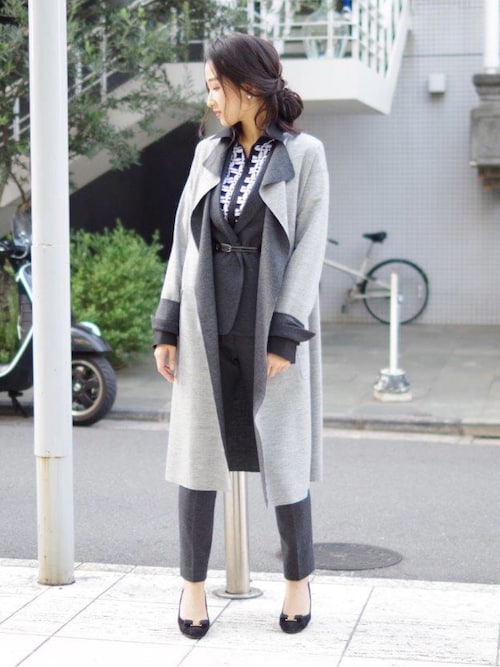 NARA CAMICIE EC�T�C�gViviana����̃V���c/�u���E�X�u�C�^���A���W���[�W���E���h�N���X�������V���c�iNARACAMICIE�b�i���J�~�[�`�F�j�v���g�����R�[�f�B�l�[�g