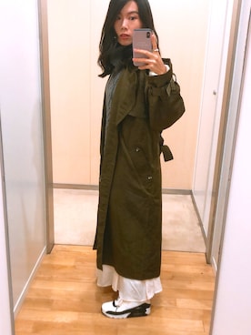 「GRAM（グラム）のアイテム」を使った、ma---riさん（レディース・151cm）の冬コーディネート