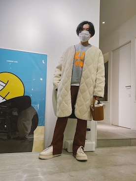 ma---riさん(レディース・151cm)の冬コーディネート