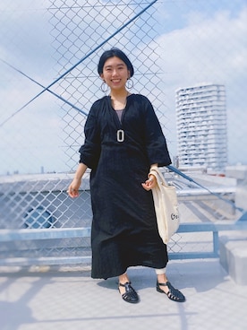 「nicholson and nicholson（ニコルソンアンドニコルソン）のアイテム」を使った、ma---riさん（レディース・151cm）の春コーディネート