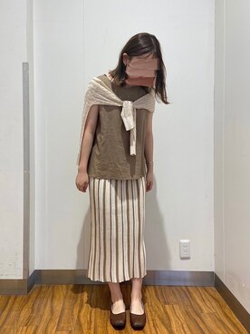 xuさん（レディース・163cm）の春コーディネート