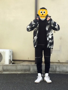 「HELLY HANSEN(ヘリーハンセン)のアイテム(ナイロンジャケット)」を使った、kenkenさん(メンズ・175cm)の冬コーディネート