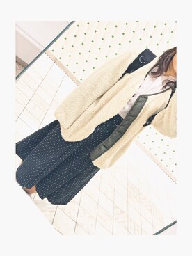 「cepo（セポ）のアイテム（ブルゾン）」を使った、hasumarin☺︎さん（レディース・152cm）の秋コーディネート