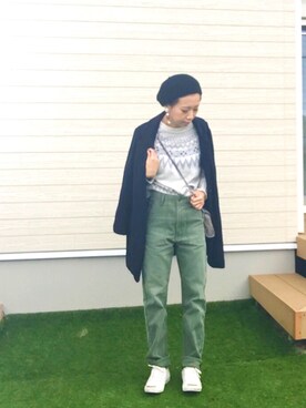 n...さん（レディース・152cm）の冬コーディネート