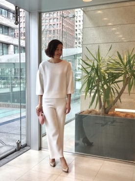 「アイテム（ブレスレット）」を使った、Tomoko.Kさん（レディース・163cm・30代）の冬コーディネート