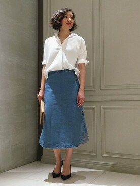 「AESTHER EKME」｜Tomoko.Kさん（レディース・163cm）の夏コーディネート