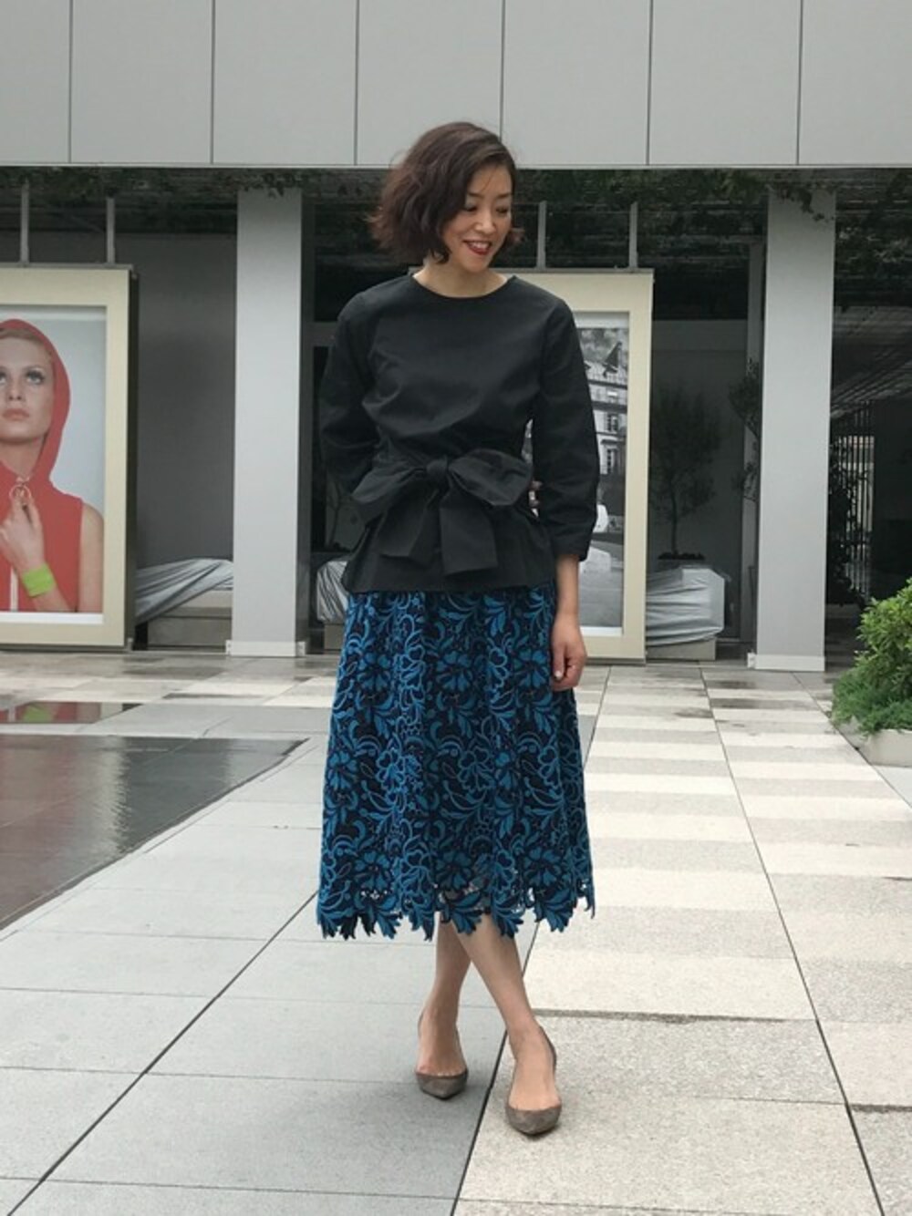 Tomoko.K(ビームス 六本木ヒルズ)｜EFFE BEAMSのシャツ/ブラウスを使っ  