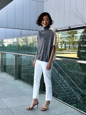 Tomoko.Kさん（レディース・163cm）の冬コーディネート