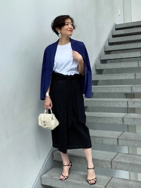 Tomoko.Kさん(レディース・163cm)の夏コーディネート