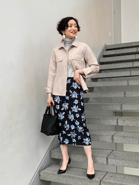 Tomoko.Kさん（レディース・163cm）の春コーディネート