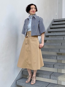 Tomoko.Kさん（レディース・163cm）の春コーディネート