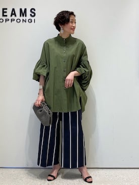 「EFFE BEAMS（エッフェビームス）のアイテム」を使った、Tomoko.Kさん（レディース・163cm）の春コーディネート