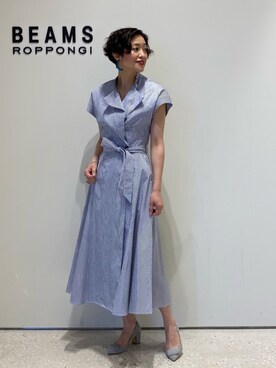 「アイテム（ピアス（両耳用））」を使った、Tomoko.Kさん（レディース・163cm・40代）の春コーディネート