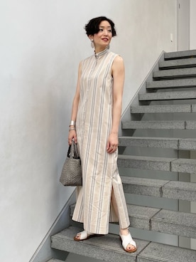 Tomoko.Kさん（レディース・163cm）の夏コーディネート