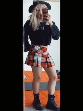 「fall style」｜Yvanna Tafoyaさん（レディース・157cm）の秋コーディネート