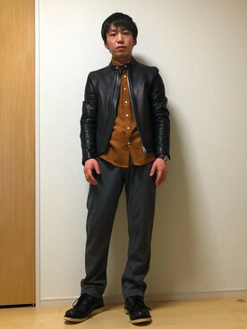 shutaさん（メンズ・165cm）の春コーディネート