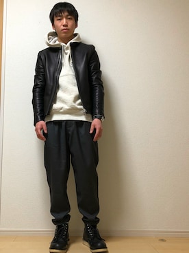 shutaさん（メンズ・165cm）の春コーディネート