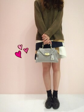 「サマンサタバサ」｜「アイテム（その他シューズ）」を使った、SAORIさん（レディース・163cm）の秋コーディネート