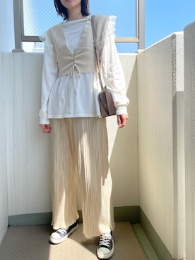 mh718さん（レディース・169cm）の春コーディネート