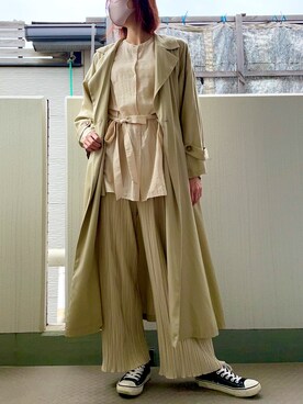 mh718さん（レディース・169cm）の春コーディネート