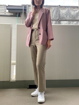 mh718さん（レディース・169cm）の春コーディネート