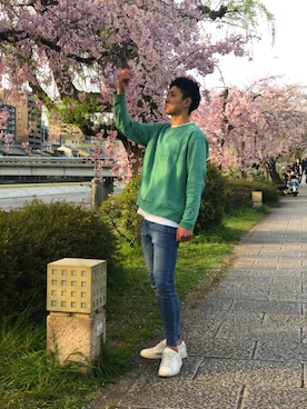 𝐊さん（メンズ・180cm）の春コーディネート