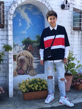 𝐊さん（メンズ・180cm）の夏コーディネート