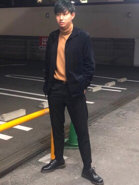 𝐊さん（メンズ・180cm）の秋コーディネート