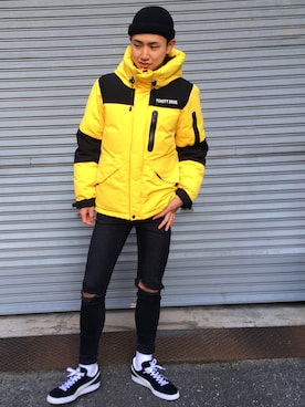 𝐊さん（メンズ・180cm）の冬コーディネート