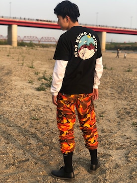 𝐊さん(メンズ・180cm)の春コーディネート