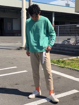 𝐊さん（メンズ・180cm）の春コーディネート