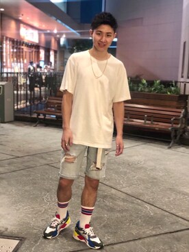 𝐊さん(メンズ・180cm)の夏コーディネート