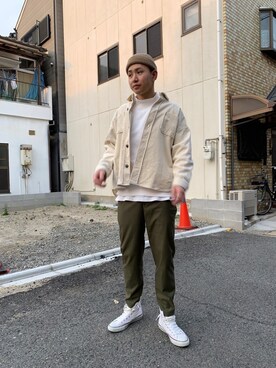 𝐊さん（メンズ・180cm）の春コーディネート