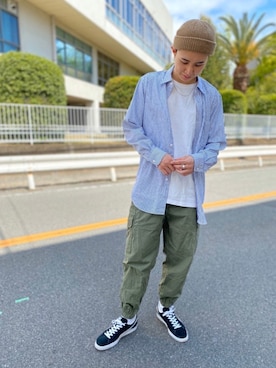 𝐊さん（メンズ・180cm）の春コーディネート