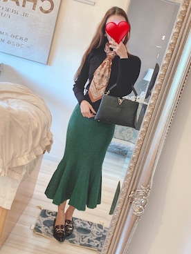 りぼんさん（レディース・164cm）の冬コーディネート