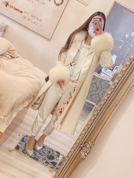 りぼんさん（レディース・164cm）の冬コーディネート